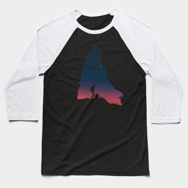 Cave Baseball T-Shirt by mateusquandt